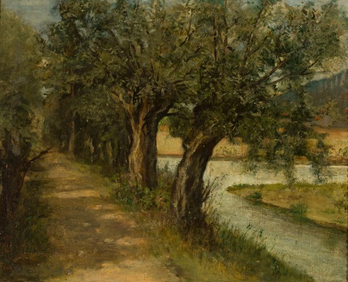 Road at waterside