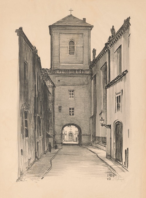 Passage from Kanonia Street to Św. Jana Street