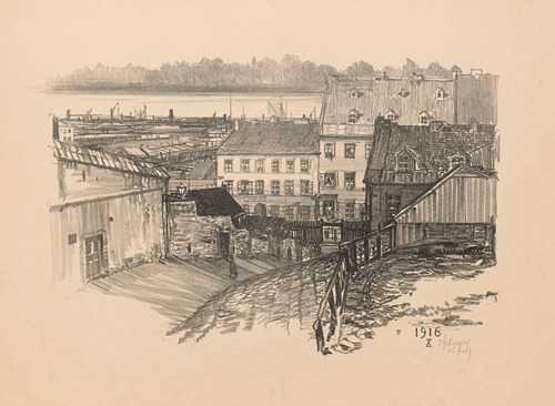 View of Powiśle from Celna Street