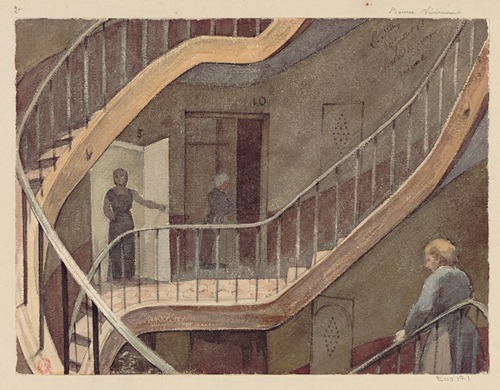 Escalier du passage Radziwill