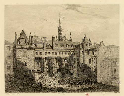 Cour Lamoignon ou St-Martin au Palais de Justice