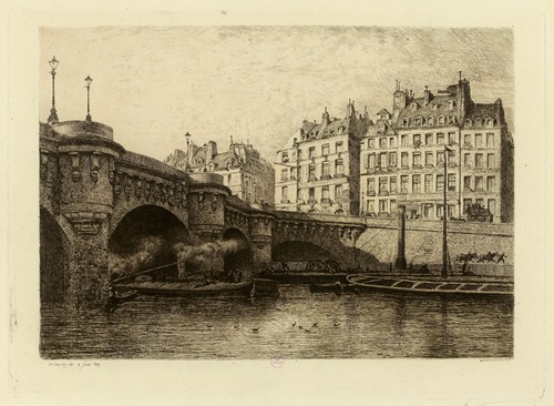Pont-Neuf et quai Conti