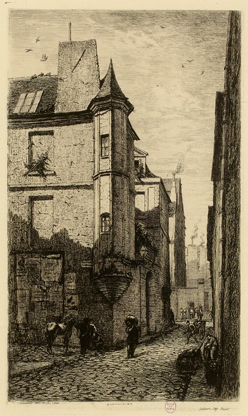 Tourelle rue Hautefeuille