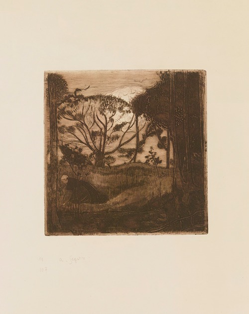 Le soir ou La glaneuse