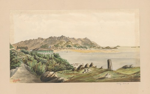25 aquarelles par Auguste Mouillesaux de Bernières Pl.08