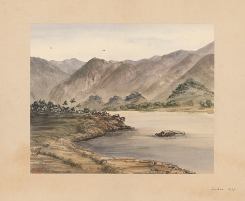 25 aquarelles par Auguste Mouillesaux de Bernières Pl.09