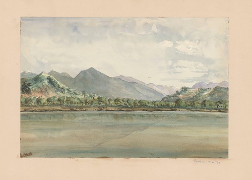 25 aquarelles par Auguste Mouillesaux de Bernières Pl.11