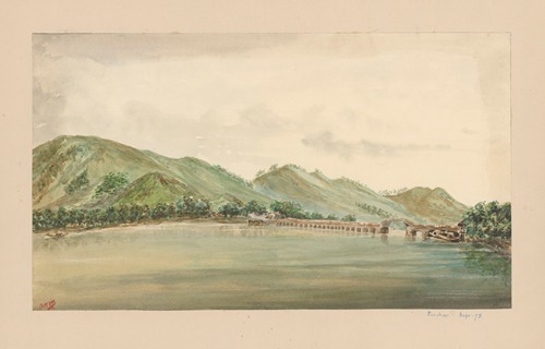 25 aquarelles par Auguste Mouillesaux de Bernières Pl.16