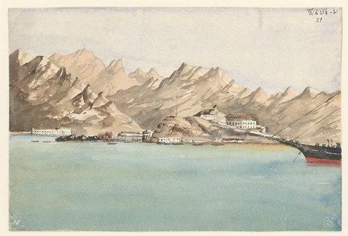 25 aquarelles par Auguste Mouillesaux de Bernières Pl.21