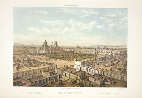Public square of Mexico.