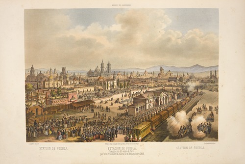 Station of Puebla.