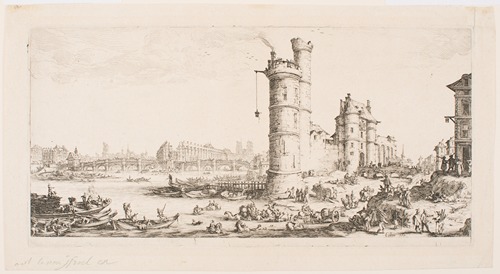 The Large Views of Paris; View of the Pont-Neuf