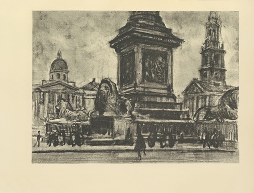 Lions, Trafalgar Square
