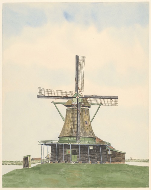 molens; oliemolen De Kwak, Oostzijderveld