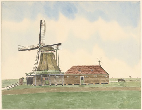 molens; oliemolen Het Leven, Oostzaandam