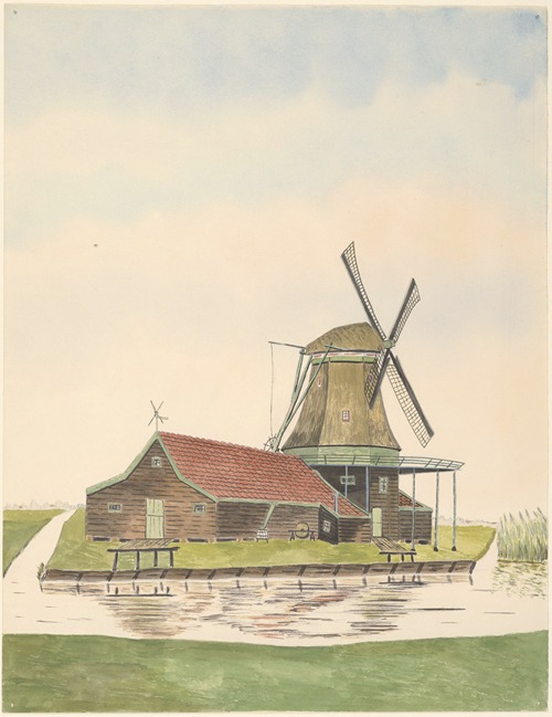 Verfmolen De Snijder, ook Jan-Snijdersmolen, stond aan de overzijde van de Nieuwe-Vaart, hoek Kokersloot