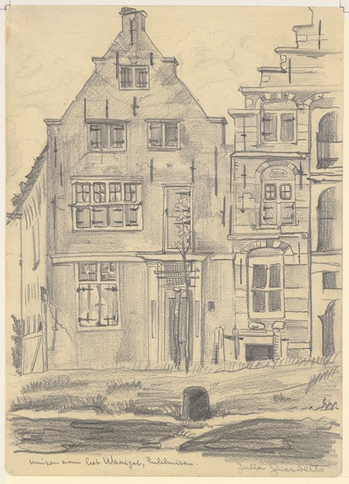 Het Waaigat met huizen