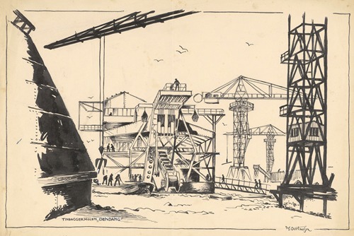 De tinbaggermolen Dendang
