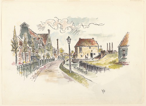 Gezicht te Enkhuizen.
