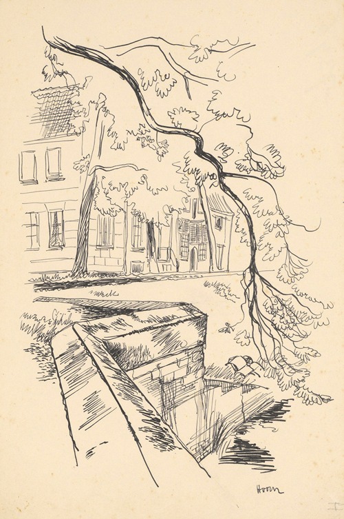 Gezicht te Hoorn.