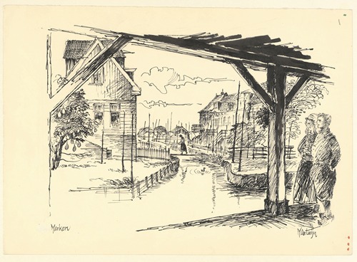 Gezicht te Marken