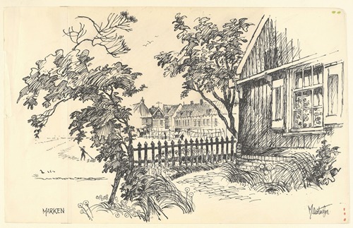 Gezicht te Marken