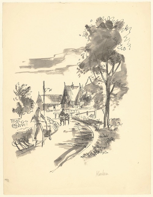 Gezicht te Marken