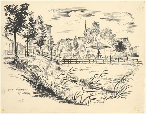 Gezicht te Oost-Knollendam