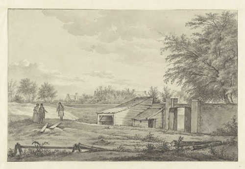 Noorderbegraafplaats (de Punt), ingang.