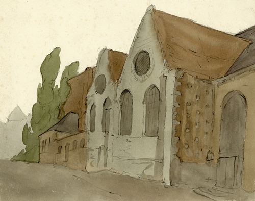 Achterzijde kerk