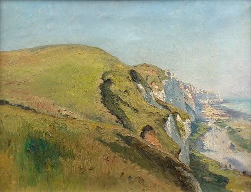 Les falaises de la côte d’Albâtre dans le pays de Caux