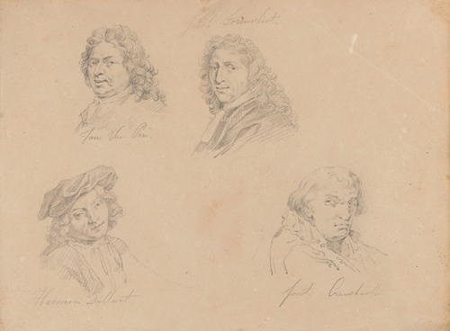 The Painters Jan van Pee, Jacob Toorenvliet, Heyman Dullaert en Joos van Craesbeeck