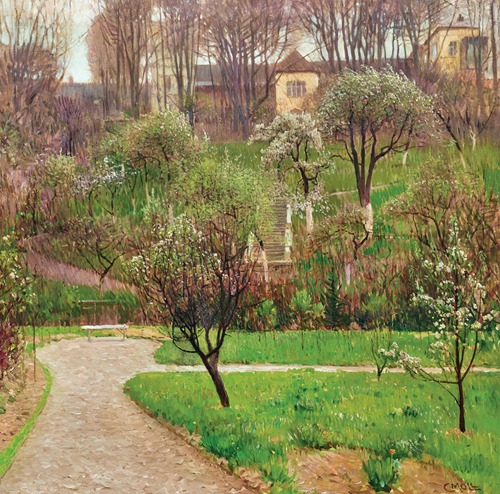 Garten in Döbling (Garden in Döbling, Vienna)