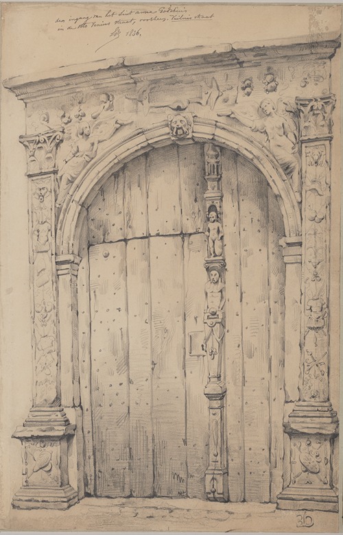 Ingang van het St.-Annagodshuis