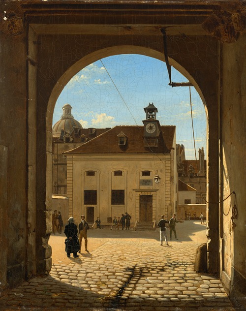 The ‘Salle de dessin’ of the Collège Sainte-Barbe, Paris
