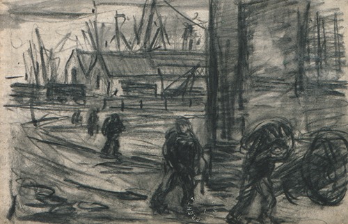 Op weg naar het werk