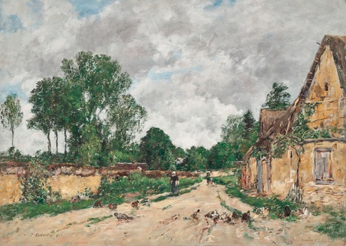 Oisème, Route de village