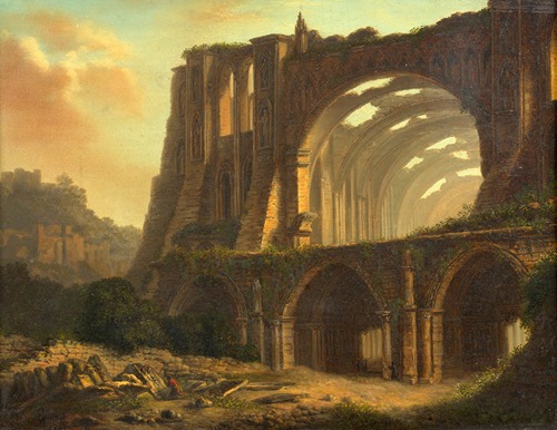 Edifice gothique en ruine