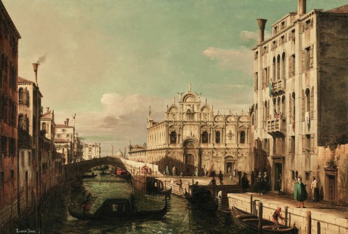La Scuola di San Marco looking towards the Chiesa dei Santi Giovanni e Paolo