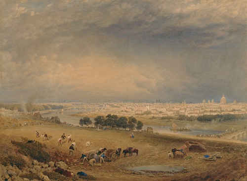 A view of Paris from Passy