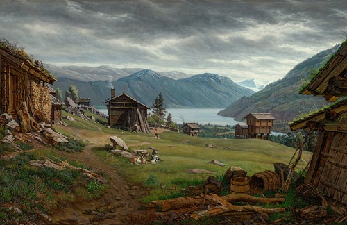 Parti fra Øvre-Telemark (Landscape from Upper Telemark)