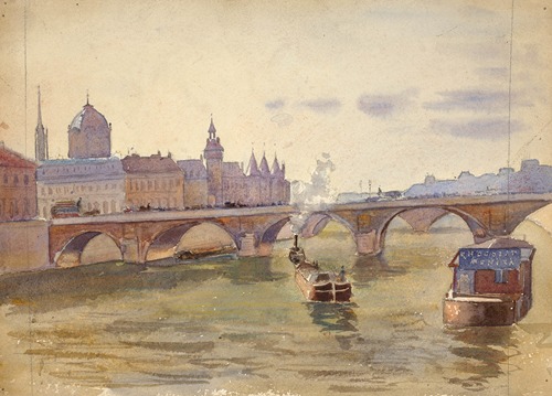 La Seine avec la Conciergerie