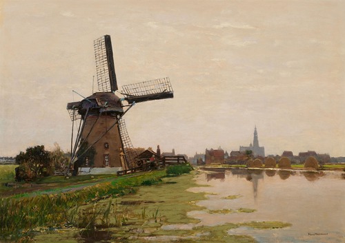 Mühle an einem Kanal
