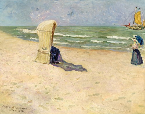 On the beach