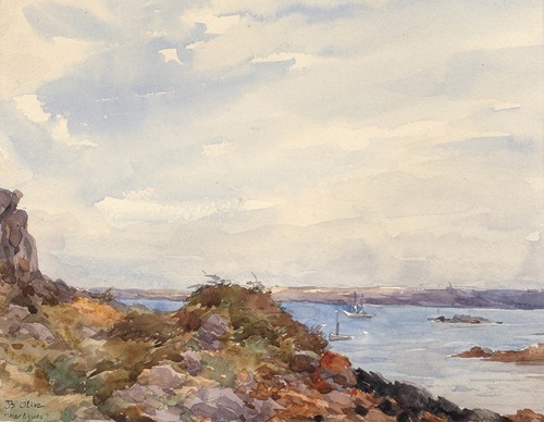 Voiliers dans la baie de Martigues