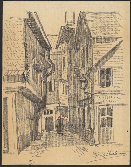 Ruelle dans une ville