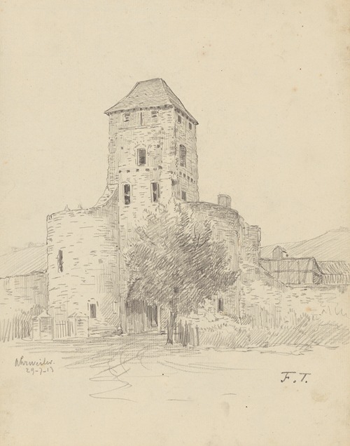 Vieille tour (porte) à Ahrweiler (Allemagne)