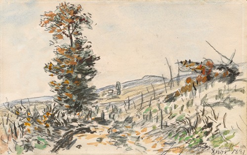 Environs de La Côte-Saint-André à l’automne, Dauphiné