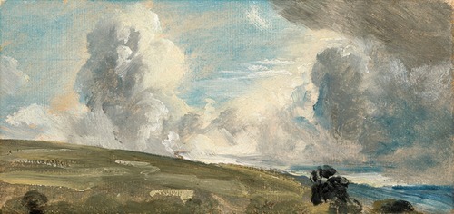 Cloud Study, possibly over Harnham Ridge