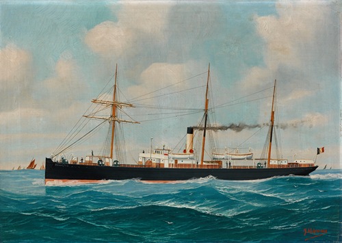 Het stoomschip met hulpzeilvermogen ‘De Ruyter’